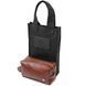 Men's cosmetic bag made of genuine leather GRANDE PELLE 11414 Brown 11414 фото 4