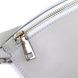 Women's banana bag made of genuine leather Shvigel 16389 Gray 16389 фото 4