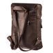Large backpack in leather Crazy horse Shvigel 15307 Brown 15307 фото 2