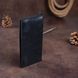 Men's vertical vintage leather wallet SHVIGEL 16200 Black 16200 фото 8