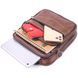 Stylish men's bag made of genuine leather 21275 Vintage Brown 21275 фото 5