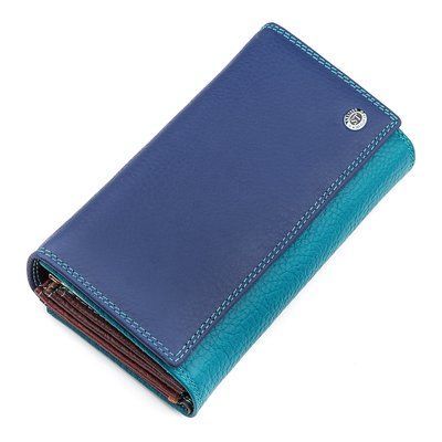 Гаманець жіночий ST Leather 18413 (SB46) шкіра Синій 18413 фото