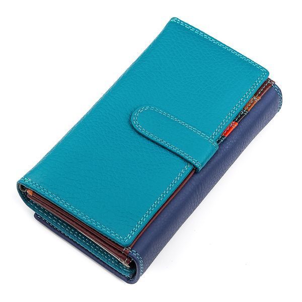 Кошелек женский ST Leather 18413 (SB46) кожа Синий 18413 фото