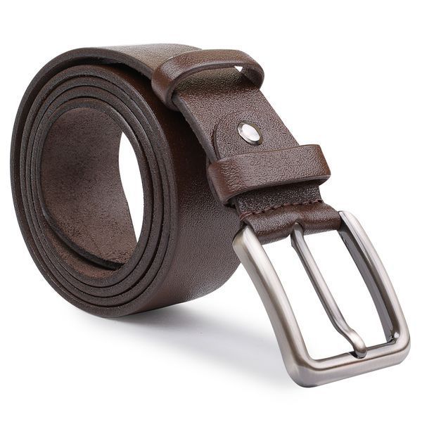 Stylish genuine leather belt Vintage 20736 Brown 20736 фото