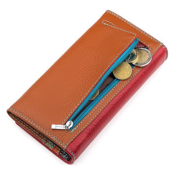 Кошелек женский ST Leather 18302 (SB634) кожаный Красный 18302 фото