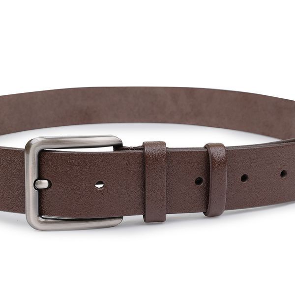 Stylish genuine leather belt Vintage 20736 Brown 20736 фото