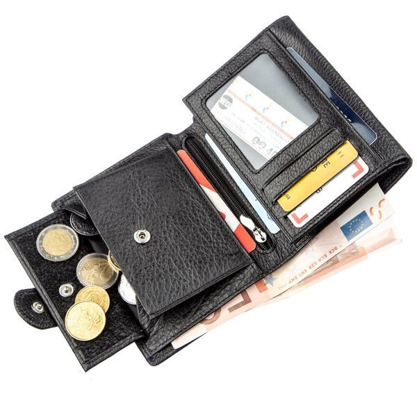 Large men's wallet Boston 18824 Black 18824 фото