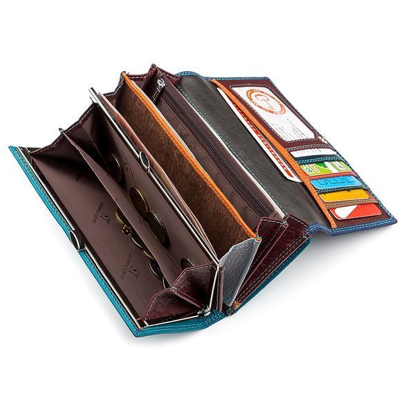 Кошелек женский ST Leather 18413 (SB46) кожа Синий 18413 фото