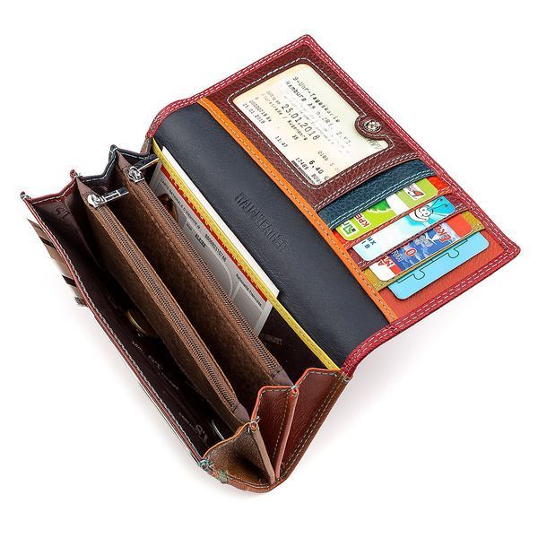 Кошелек женский ST Leather 18302 (SB634) кожаный Красный 18302 фото