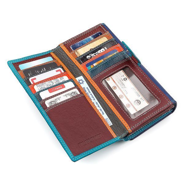 Кошелек женский ST Leather 18413 (SB46) кожа Синий 18413 фото