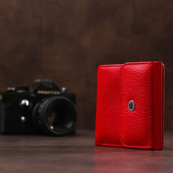 Портмоне для жінок з монетницею ST Leather 18918 Червоний 18918 фото