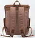 Textile travel backpack Vintage 20057 Brown 20057 фото 4