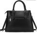 Classic women's bag in flotar leather Vintage 14861 Black 14861 фото 2