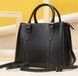 Classic women's bag in flotar leather Vintage 14861 Black 14861 фото 6