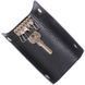 Practical leather key holder Shvigel 16533 Blue 16533 фото 4