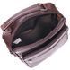 Comfortable men's leather bag with handle 21276 Vintage Brown 21276 фото 4