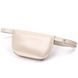 Stylish women's banana bag made of genuine leather Shvigel 16391 Beige 16391 фото 2