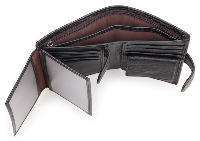 Men's wallet Vintage 14387 Black 14387 фото