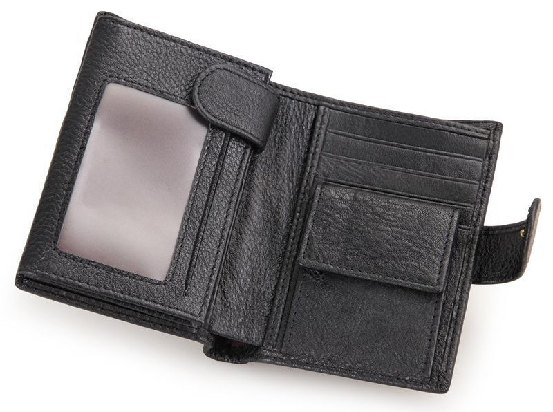 Men's wallet Vintage 14387 Black 14387 фото