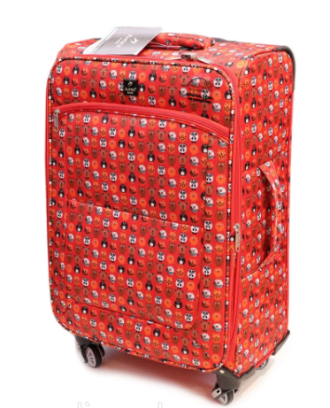 Suitcase set Worldline 6325 Red Suitcase set 6325/55/68 фото