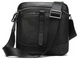 Compact shoulder bag in Vintage leather 20034 Black 20034 фото 1