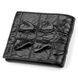 Портмоне CROCODILE LEATHER 18005 з натуральної шкіри крокодила Чорне 18005 фото 2