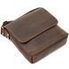 Men's messenger bag GRANDE PELLE 11432 Brown 11432 фото 3