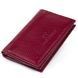 Візитниця-книжка ST Leather 19218 Бордова 19218 фото 1