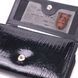 Interesting women's purse made of patent textured leather KARYA 21431 Black 21431 фото 4