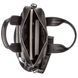 Men's bag under A4 vertical format in smooth leather 11165 SHVIGEL, Black 11165 фото 5
