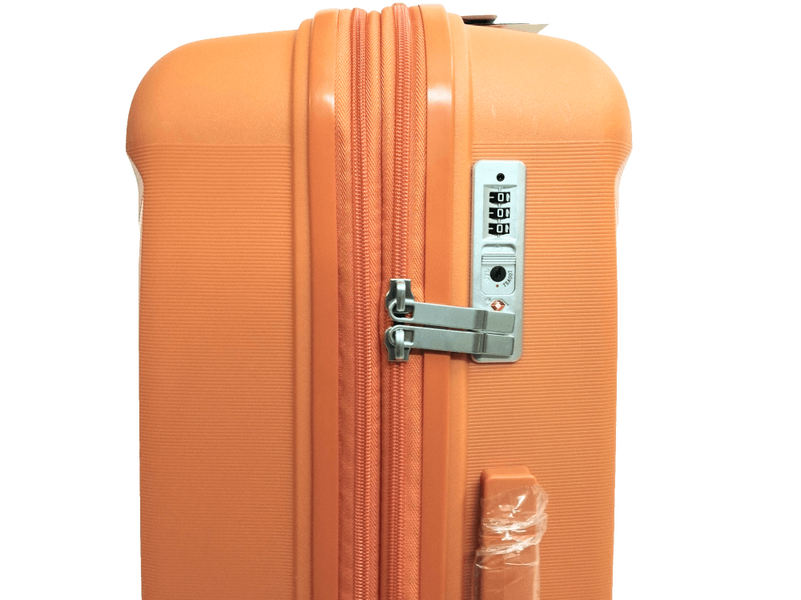 Чемодан Airtex 646 Оранжевый Комплект чемоданов 646/58/68 фото