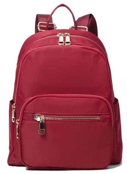 Women's nylon backpack Vintage 14862 Red 14862 фото