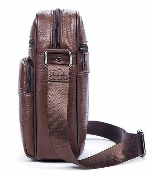 Men's grain bag Vintage 14705 Brown 14705 фото