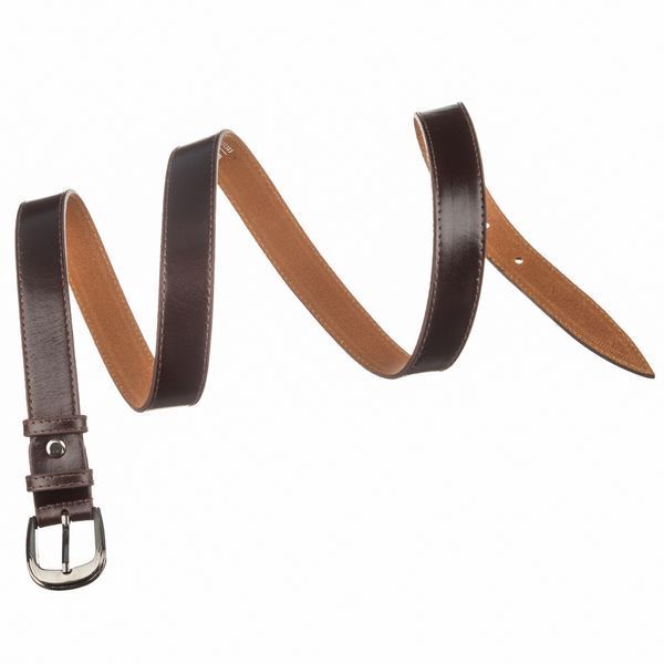 Leather belt MAYBIK 15233 Brown 20674 фото