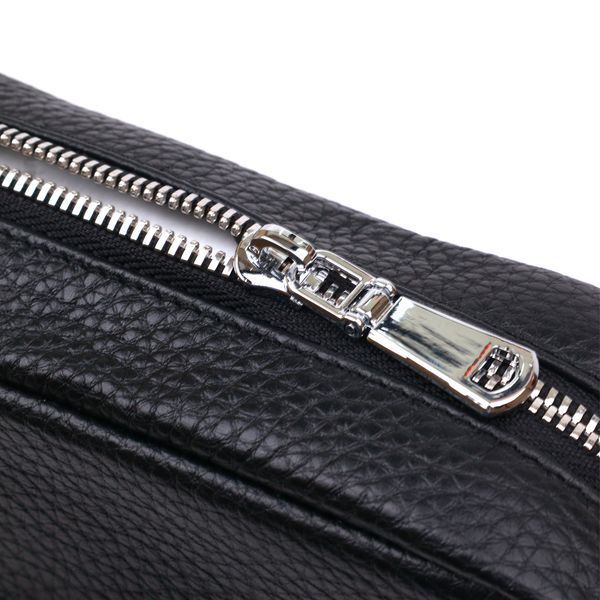 Practical men's shoulder bag Shvigel 16334 Black 16334 фото