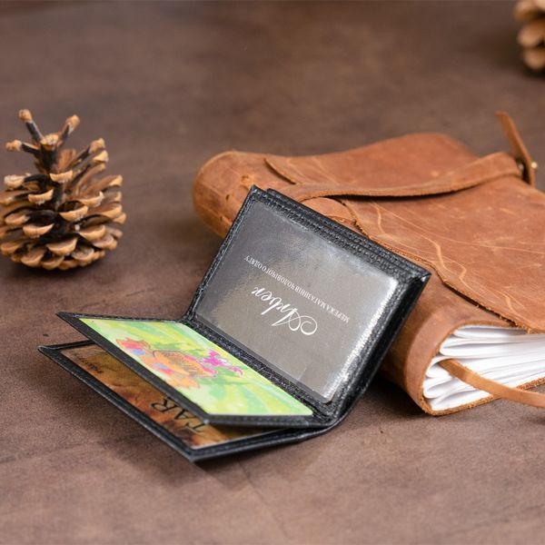 Business card holder ST Leather 19213 Black 19213 фото