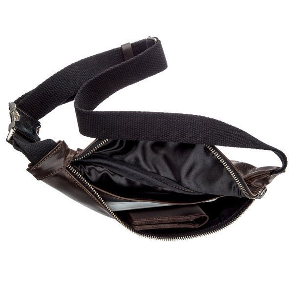 Belt bag GRANDE PELLE 11143 Dark brown 11143 фото