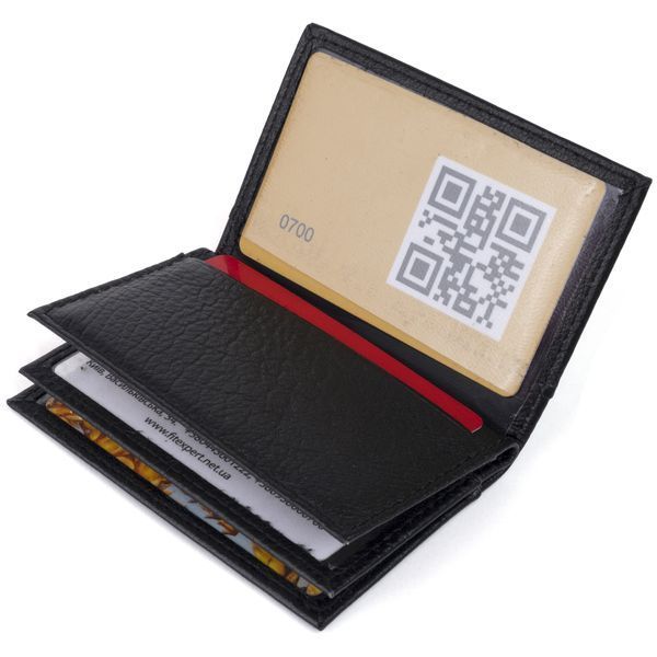 Business card holder ST Leather 19213 Black 19213 фото