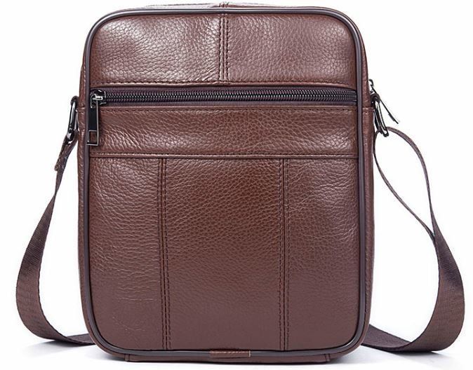 Men's grain bag Vintage 14705 Brown 14705 фото