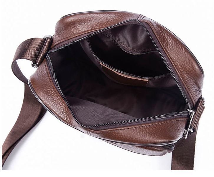 Men's grain bag Vintage 14705 Brown 14705 фото