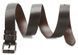 Exclusive men's denim belt made of genuine leather GRANDE PELLE 00910 Brown 20192 фото 6