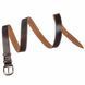 Leather belt MAYBIK 15233 Brown 20674 фото 3