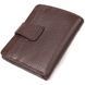 Compact wallet for men made of genuine grain leather CANPELLINI 21686 Brown 21686 фото 2