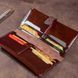 Vertical wallet made of alcor leather SHVIGEL 16202 Brown 16202 фото 10