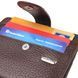 Compact wallet for men made of genuine grain leather CANPELLINI 21686 Brown 21686 фото 3