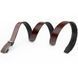 Men's belt with brown insert and darkened metal Vintage 20280 Brown 20280 фото 4