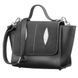 Сумка жіноча STINGRAY LEATHER 18506 з натуральної шкіри морського скату Чорна 18506 фото 1