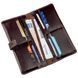 Vertical wallet made of alcor leather SHVIGEL 16202 Brown 16202 фото 3