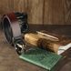 Men's belt with automatic buckle with eagle silhouette Vintage 20298 Brown 20298 фото 5