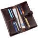 Vertical wallet made of alcor leather SHVIGEL 16202 Brown 16202 фото 4
